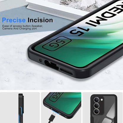 Futrola za Xiaomi Redmi 15 5G / 15 4G, Techsuit, ColorVerse 360, Crna