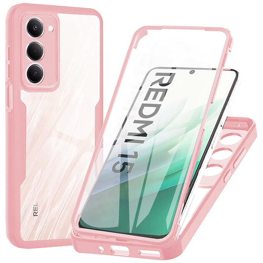 Futrola za Xiaomi Redmi 15 5G / 15 4G, Techsuit, ColorVerse 360, Roze