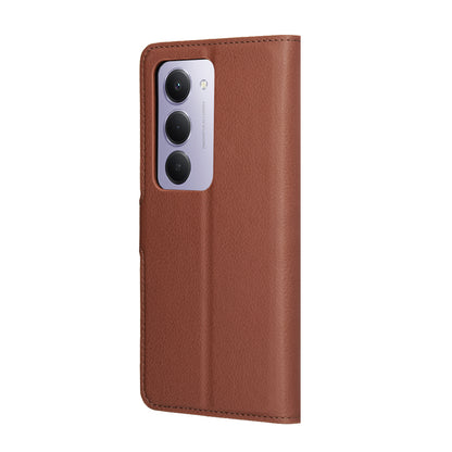 Futrola za Xiaomi Redmi 15 5G / 15 4G, Techsuit, Leather Folio, Braon