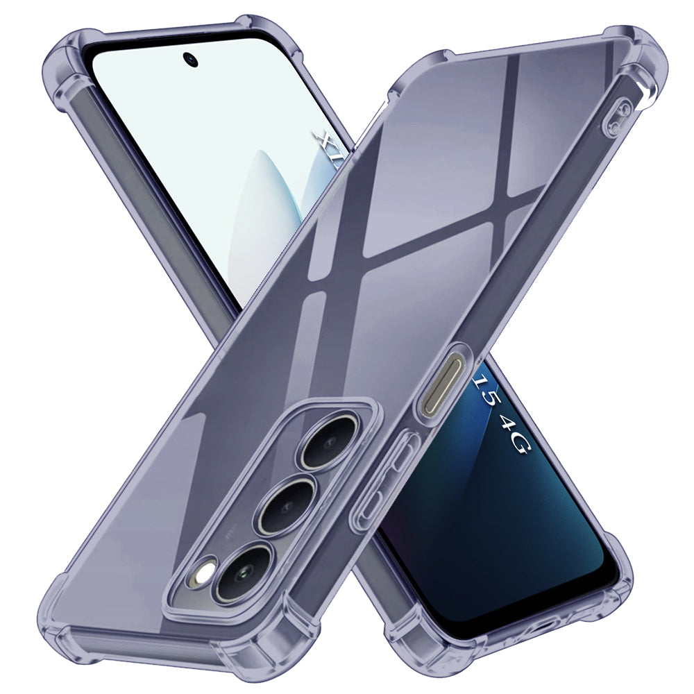 Futrola za Xiaomi Redmi 15 5G / 15 4G, Techsuit, Shockproof Clear, Dimljena