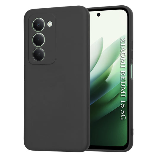 Futrola za Xiaomi Redmi 15 5G / 15 4G, Techsuit, SoftFlex, Crna
