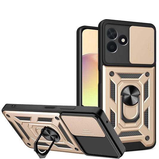 Futrola za Xiaomi Redmi 15C 5G / 15C 4G, Techsuit, CamShield, Zlatna