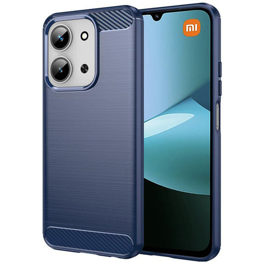 Futrola za Xiaomi Redmi 15C 5G / 15C 4G, Techsuit, Karbon, Plava