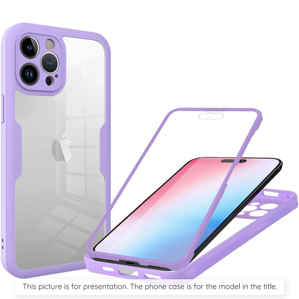 Futrola za Xiaomi Redmi 15C 5G / 15C 4G, Techsuit, ColorVerse 360, Ljubičasta
