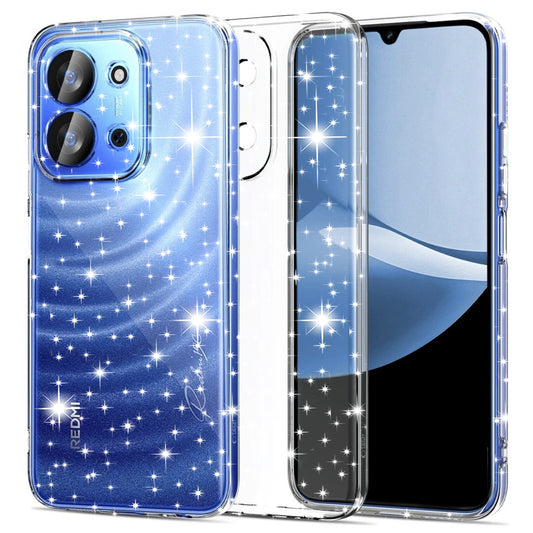 Futrola za Xiaomi Redmi 15C 5G / 15C 4G, Techsuit, SparkleSkin, Providna