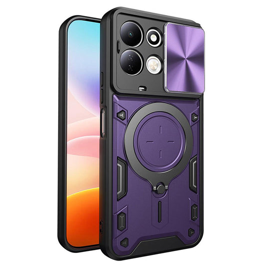 Maska za Xiaomi Redmi 17 5G / 17 4G, Techsuit, CamGuard Pro, ljubičasta