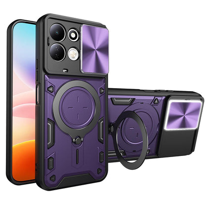 Maska za Xiaomi Redmi 17 5G / 17 4G, Techsuit, CamGuard Pro, ljubičasta