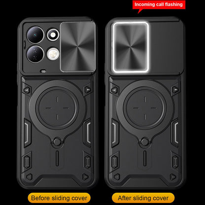 Maska za Xiaomi Redmi 17 5G / 17 4G, Techsuit, CamGuard Pro, crvena