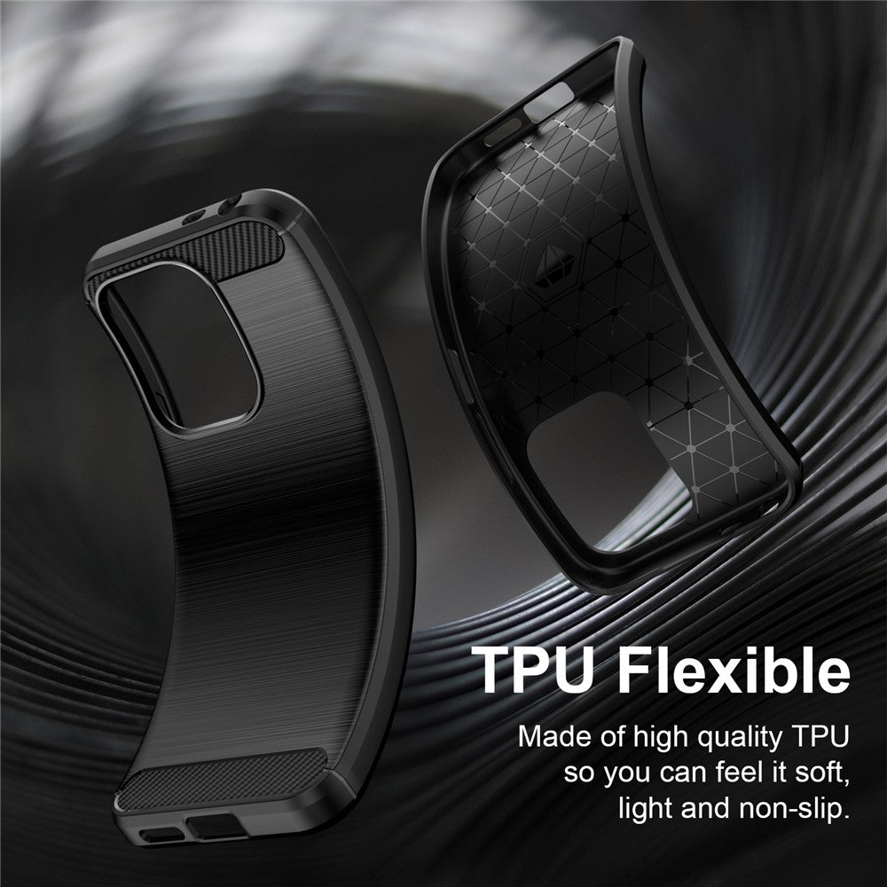 Futrola za Xiaomi Redmi 17 5G / 17 4G, Techsuit, Karbon, Crna