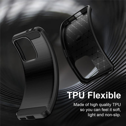 Futrola za Xiaomi Redmi 17 5G / 17 4G, Techsuit, Karbon, Crna