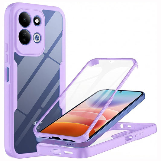 Maska za Xiaomi Redmi 17 5G / 17 4G, Techsuit, ColorVerse 360, ljubičasta