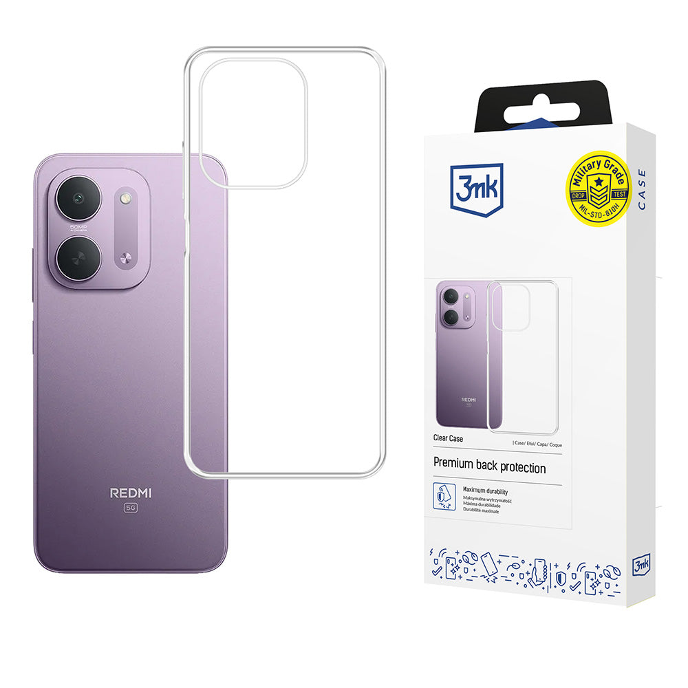 Futrola za Xiaomi Redmi 17C 5G, 3MK, Clear, Providna
