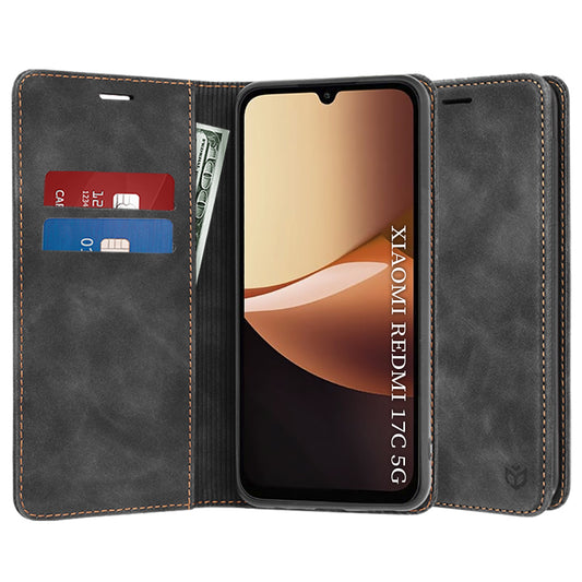 Futrola za Xiaomi Redmi 17C 5G, Techsuit, Confy, Crna