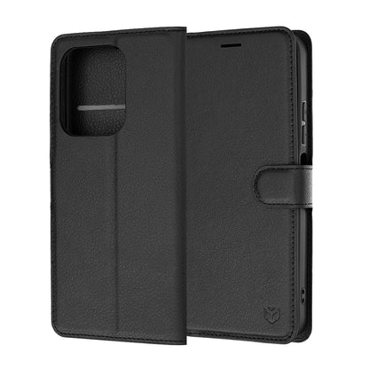 Futrola za Xiaomi Redmi 17C 5G, Techsuit, Leather Folio, Crna