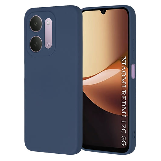 Maska za Xiaomi Redmi 17C 5G, Techsuit, SoftFlex, teget

