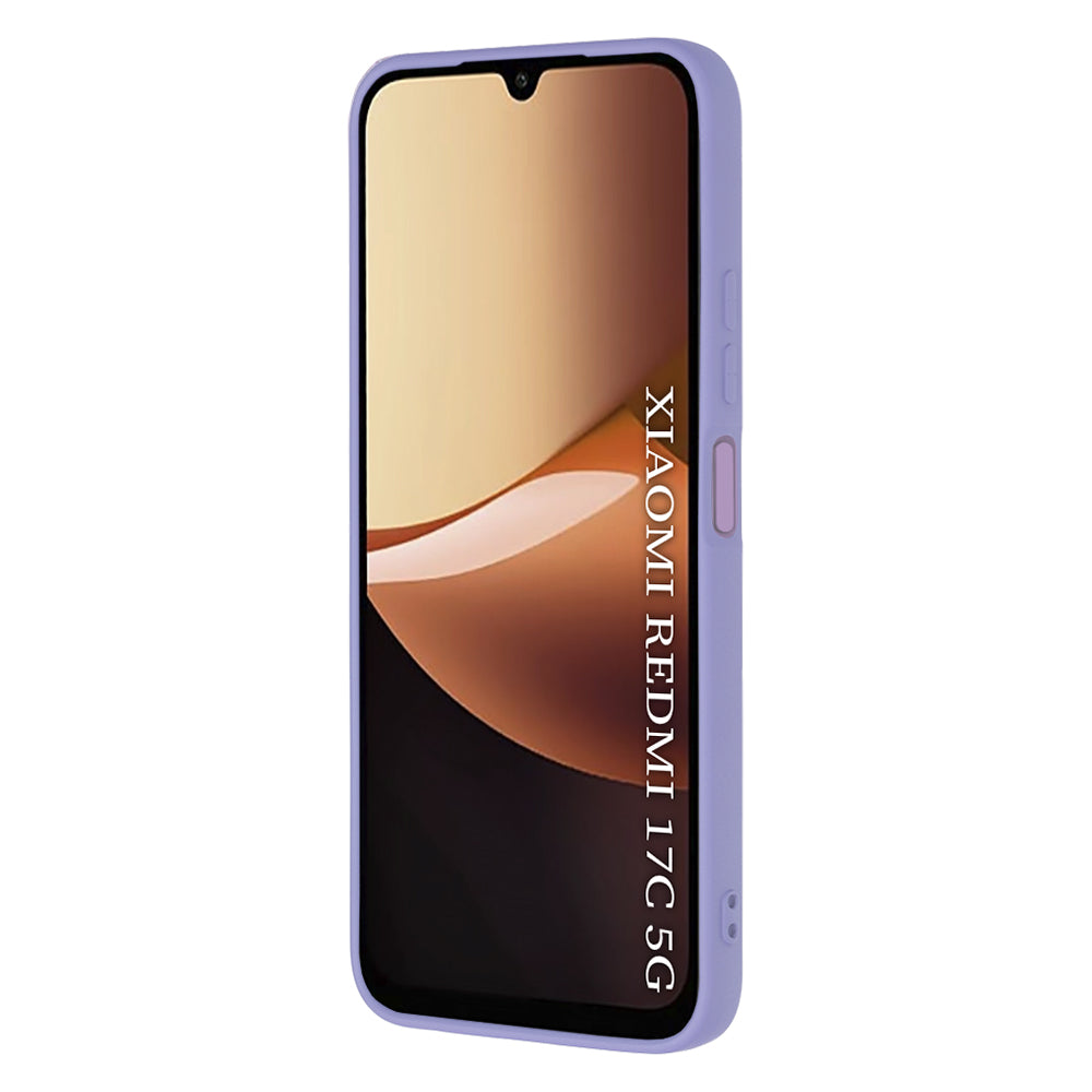 Futrola za Xiaomi Redmi 17C 5G, Techsuit, SoftFlex, svetloljubičasta