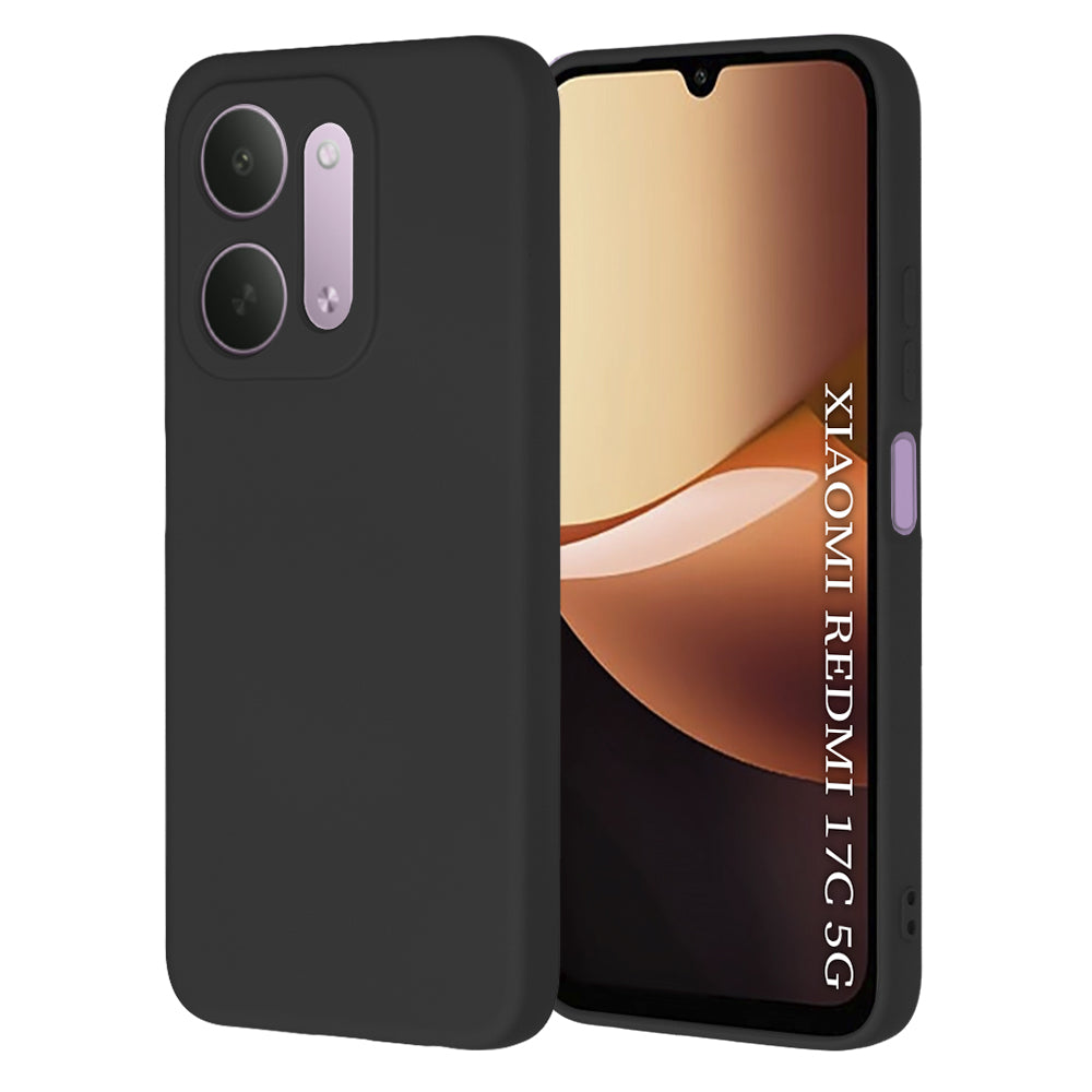Futrola za Xiaomi Redmi 17C 5G, Techsuit, SoftFlex, crna