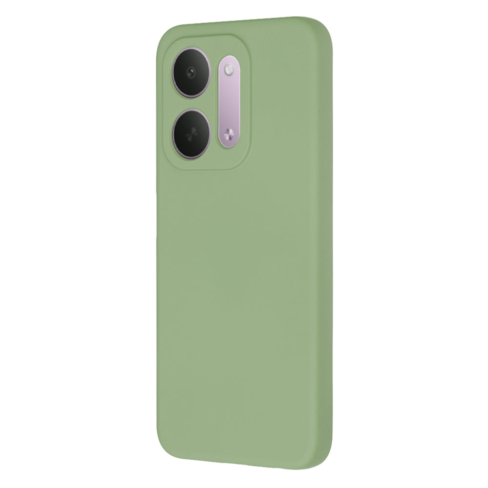 Maska za Xiaomi Redmi 17C 5G, Techsuit, SoftFlex, svetlozelena