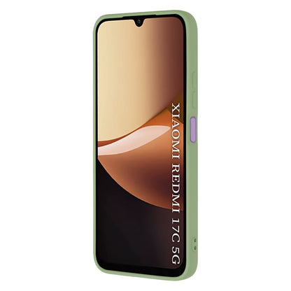 Maska za Xiaomi Redmi 17C 5G, Techsuit, SoftFlex, svetlozelena
