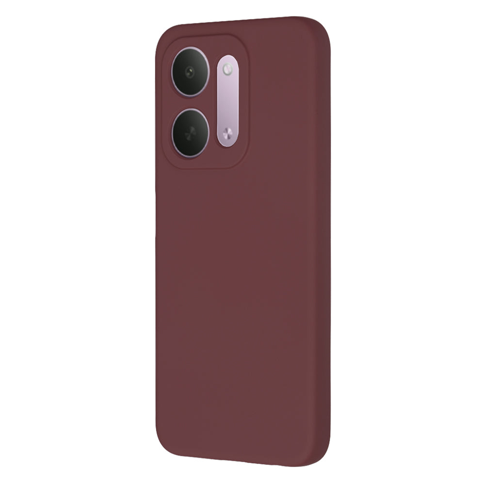Futrola za Xiaomi Redmi 17C 5G, Techsuit, SoftFlex, bordo