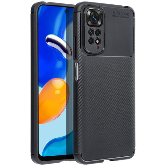 Futrola za Xiaomi Poco C65 / Redmi 13C, OEM, Carbon Premium, Crna