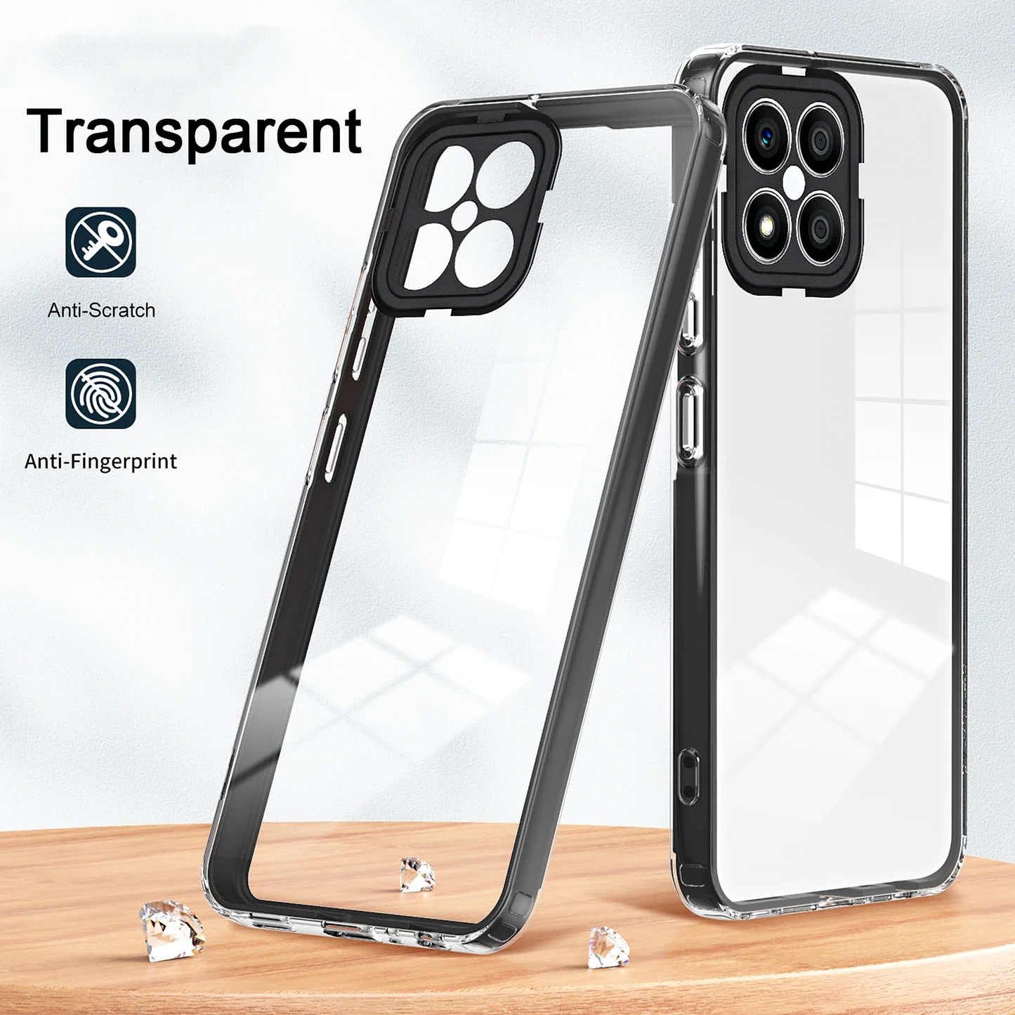 Futrola za Xiaomi Poco C65 / Redmi 13C, OEM, Enviro Hybrid, Crna