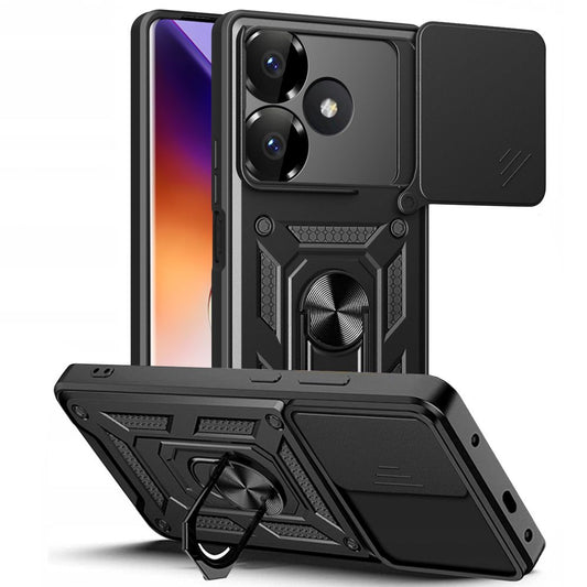 Futrola za Xiaomi Redmi 13, Tech-Protect, CamShield Pro, Crna
