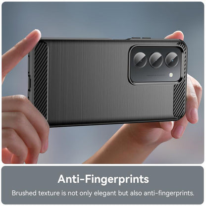 Futrola za Xiaomi Redmi 15 5G / 15 4G, Techsuit, Karbon, Crna