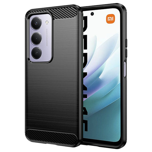Futrola za Xiaomi Redmi 15 5G / 15 4G, Techsuit, Karbon, Crna