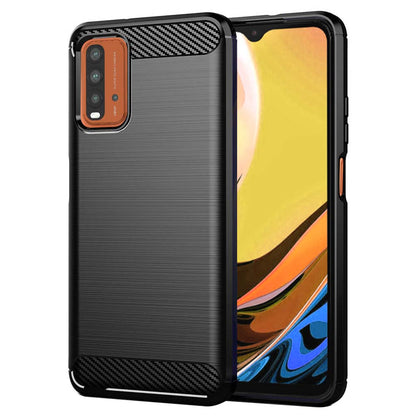 Futrola za Xiaomi Redmi 9 Power / 9T, Techsuit, Karbon, Crna