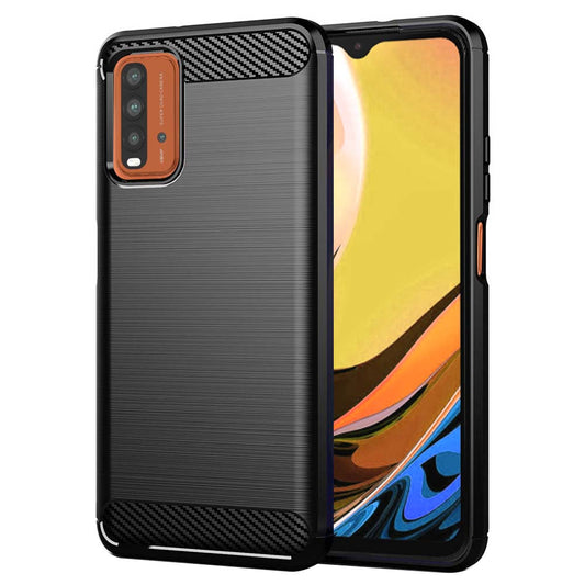Futrola za Xiaomi Redmi 9 Power / 9T, Techsuit, Karbon, Crna