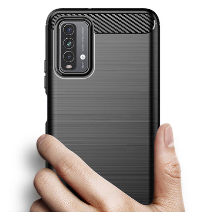 Futrola za Xiaomi Redmi 9 Power / 9T, Techsuit, Karbon, Crna