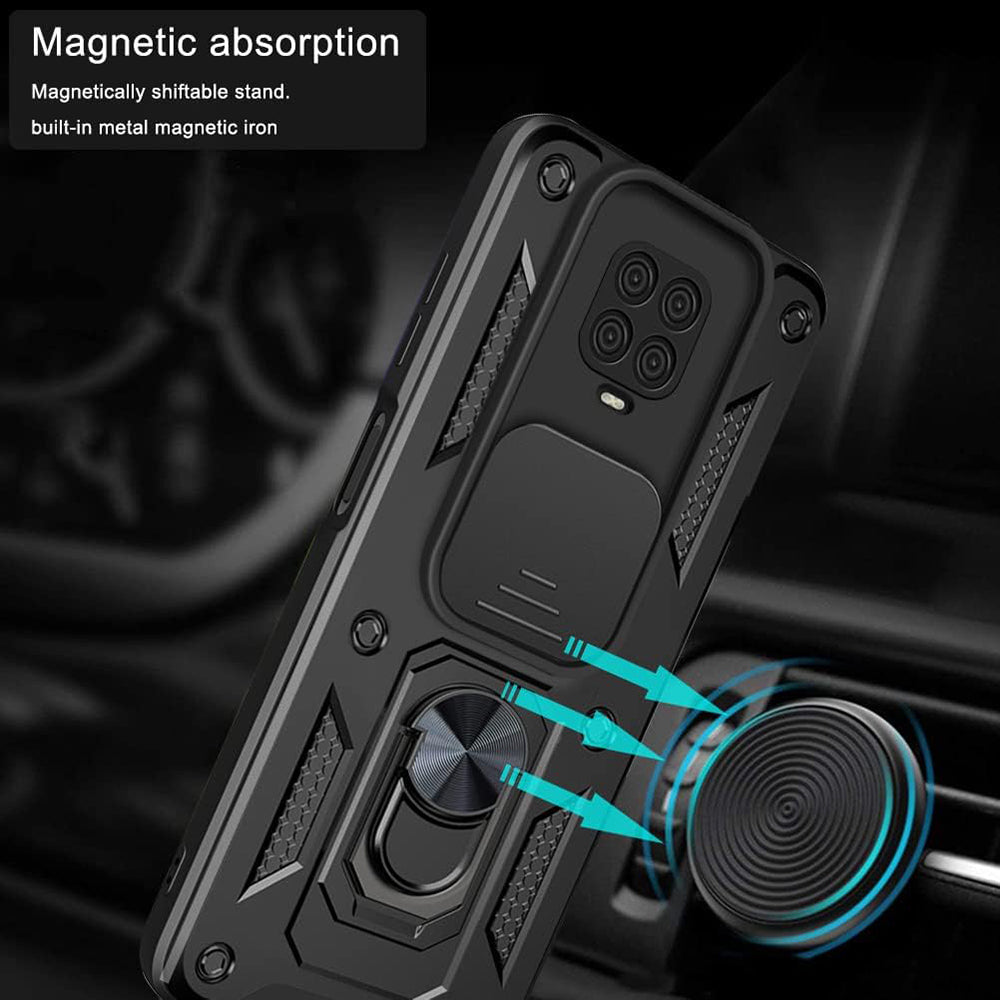 Futrola za Xiaomi Redmi 9C NFC / 9C, Techsuit, CamShield, Crna