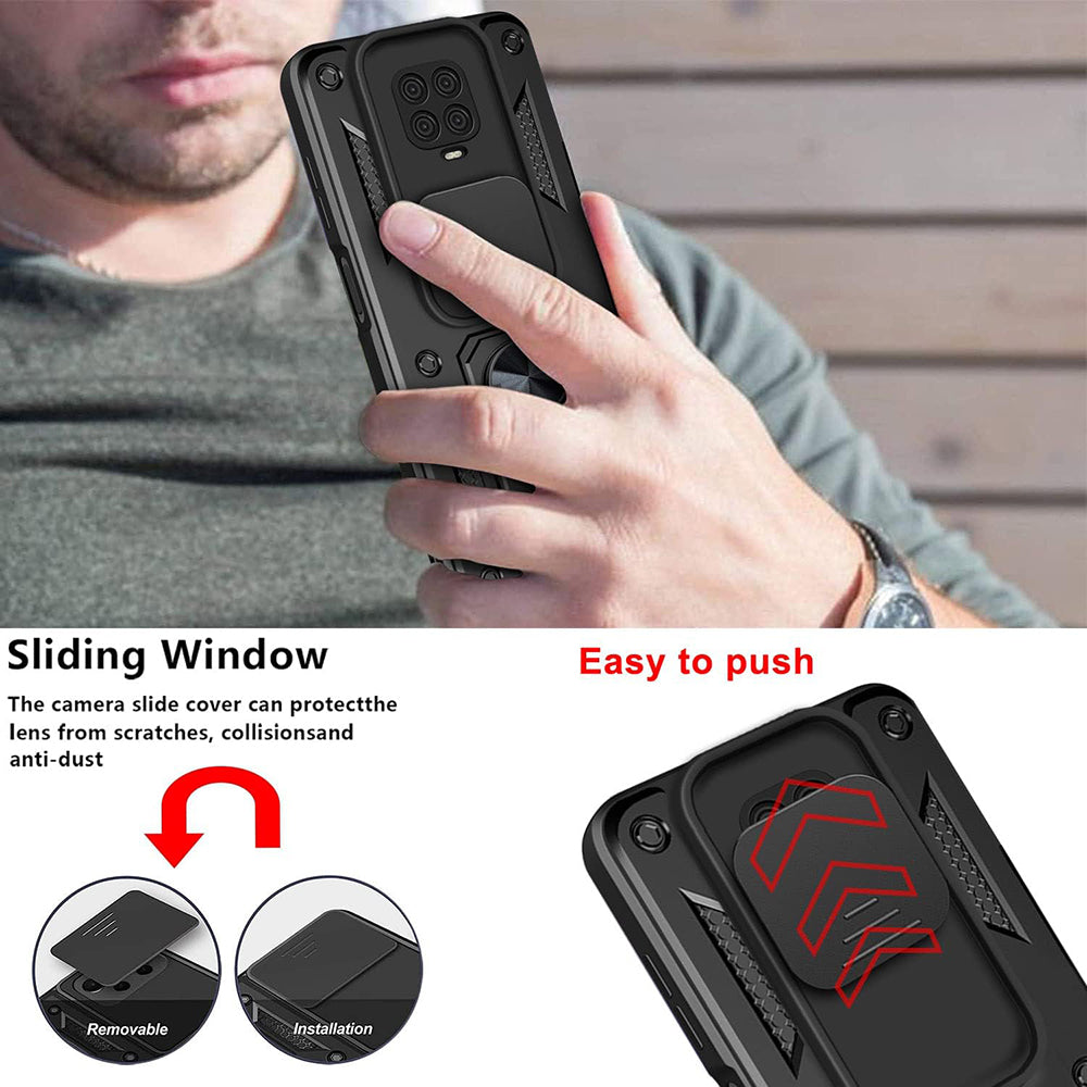Futrola za Xiaomi Redmi 9C NFC / 9C, Techsuit, CamShield, Crna