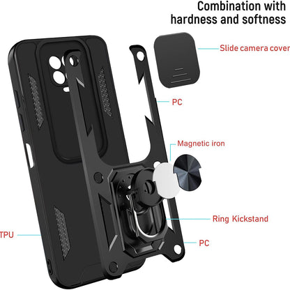Futrola za Xiaomi Redmi 9C NFC / 9C, Techsuit, CamShield, Crna