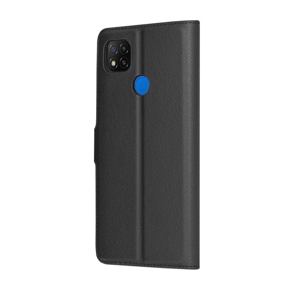 Futrola za Xiaomi Redmi 9C NFC / 9C, Techsuit, Leather Folio, Crna