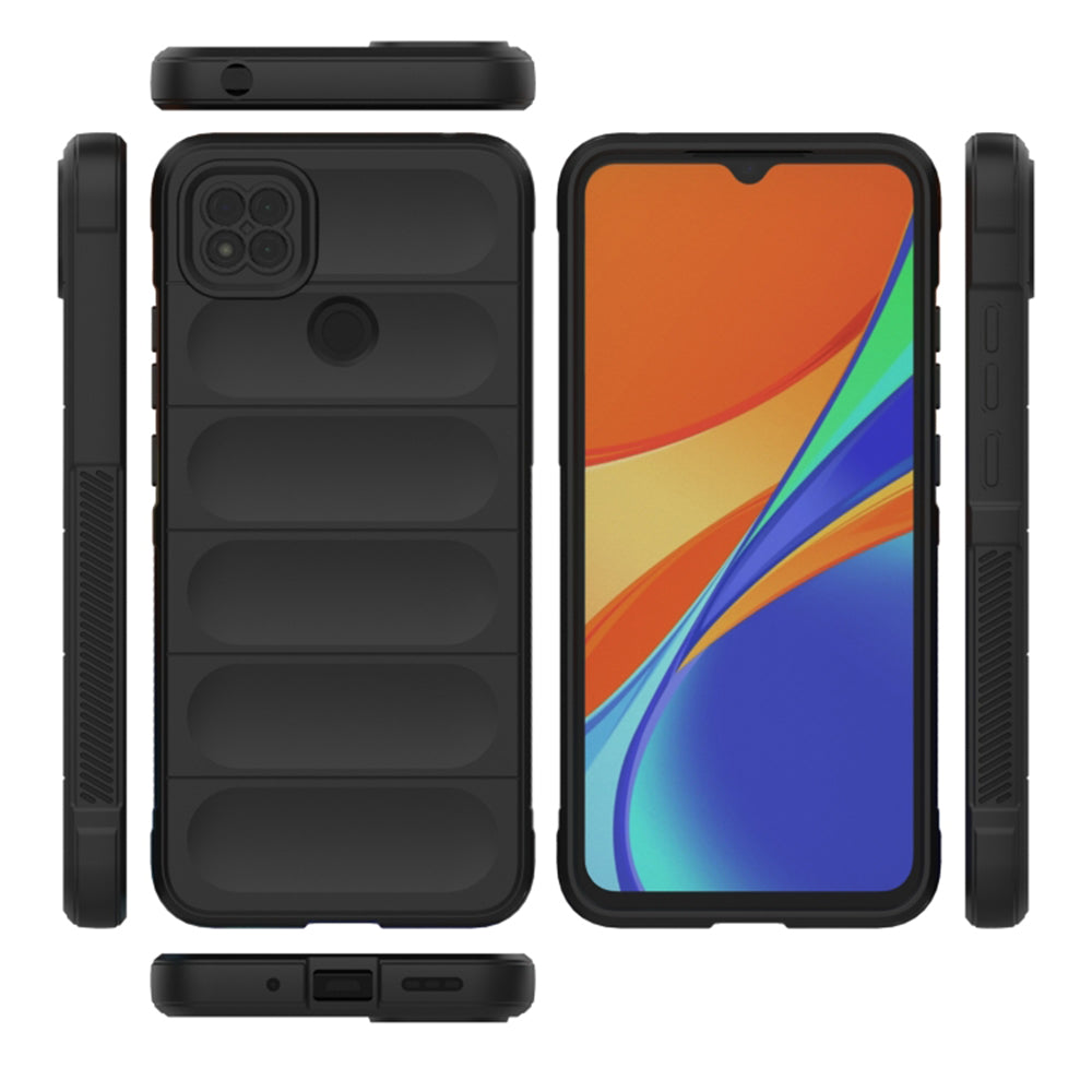 Futrola za Xiaomi Redmi 9C NFC / 9C, Techsuit, Magic Shield, Crna