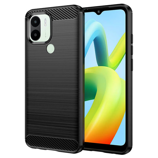 Futrola za Xiaomi Redmi A2+ / A1+, Techsuit, Karbon, Crna
