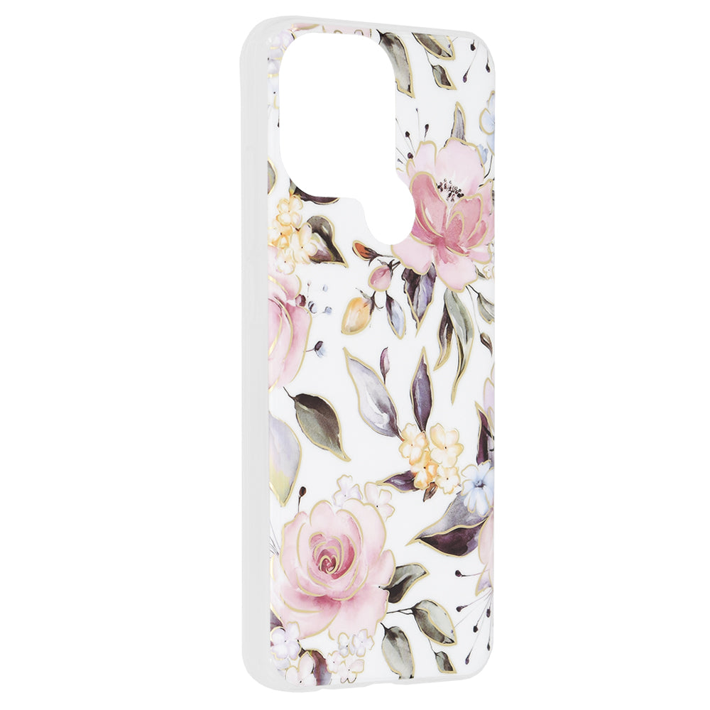 Futrola za Xiaomi Redmi A2+ / A1+, Techsuit, Marble, Bela