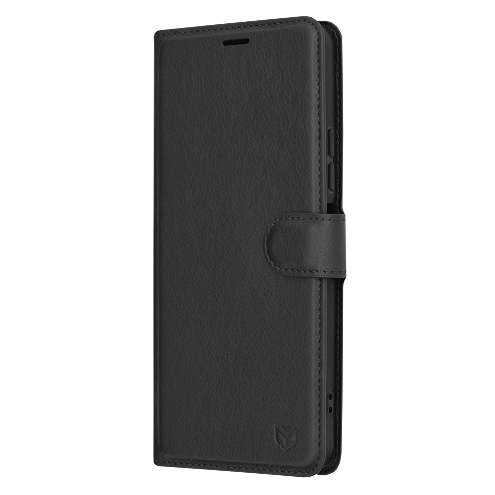 Futrola za Xiaomi Redmi A3x / A3, Techsuit, Leather Folio, Crna