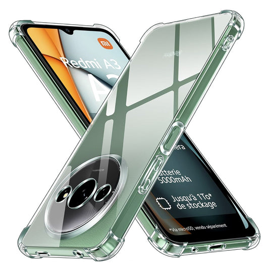 Futrola za Xiaomi Redmi A3x / A3, Techsuit, Shockproof Clear, Providna
