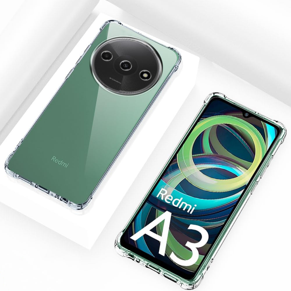 Futrola za Xiaomi Redmi A3x / A3, Techsuit, Shockproof Clear, Providna
