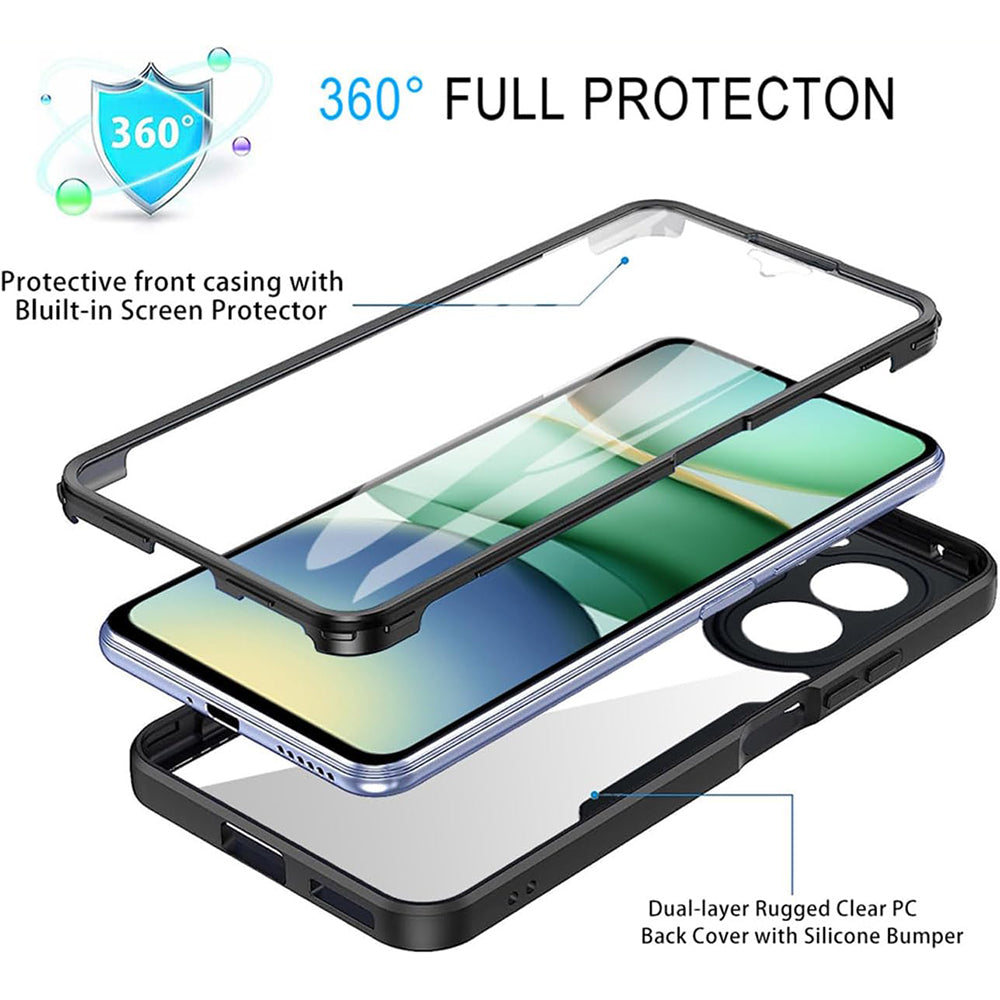 Futrola za Xiaomi Redmi A5 4G (Regionalna), Techsuit, ColorVerse 360, Crna