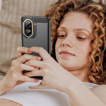 Futrola za Xiaomi Redmi A5 4G (Standard), Techsuit, Karbon, Crna