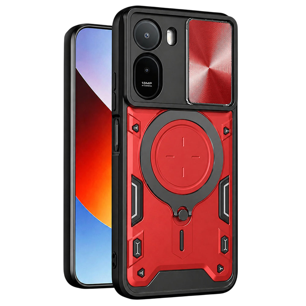 Futrola za Xiaomi Redmi A7 Pro 4G, Techsuit, CamGuard Pro, Crvena