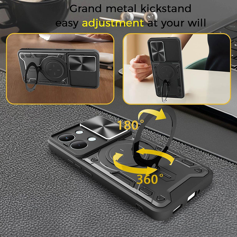 Futrola za Xiaomi Redmi A7 Pro 4G, Techsuit, CamGuard Pro, Crvena