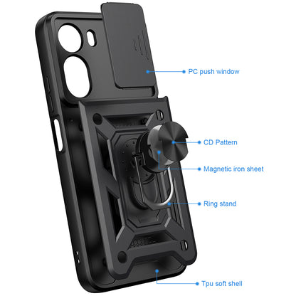 Futrola za Xiaomi Redmi A7 Pro 4G, Techsuit, CamShield, Crna