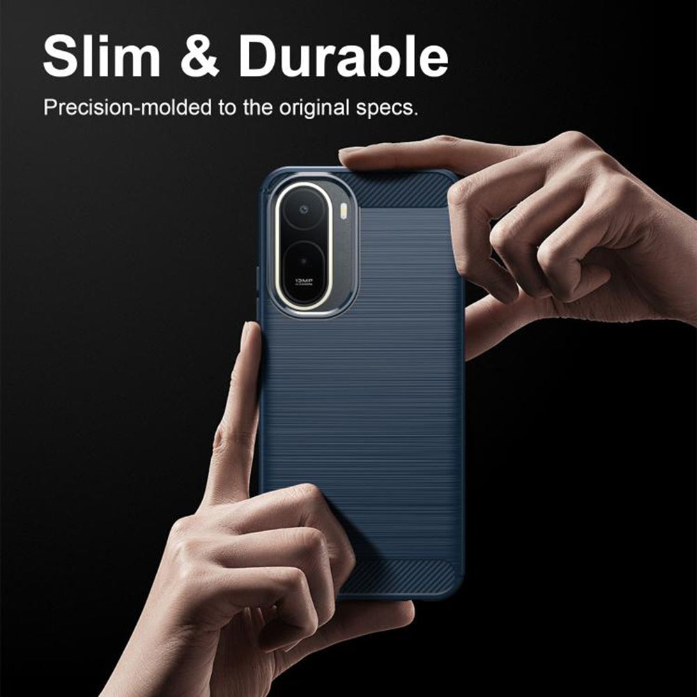 Futrola za Xiaomi Redmi A7 Pro 4G, Techsuit, Karbon, Plava