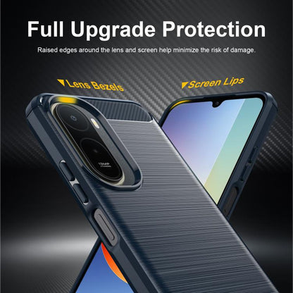 Futrola za Xiaomi Redmi A7 Pro 4G, Techsuit, Karbon, Plava