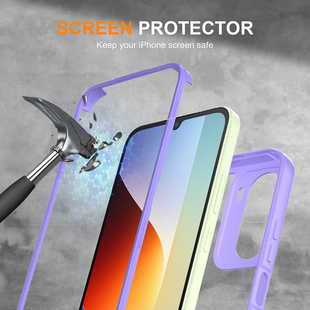 Futrola za Xiaomi Redmi A7 Pro 4G, Techsuit, ColorVerse 360, Ljubičasta